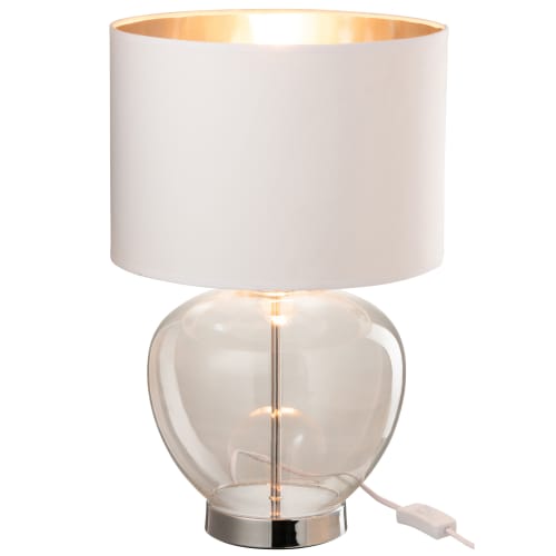 Jolipa bordlampe - Transparent - Hvid