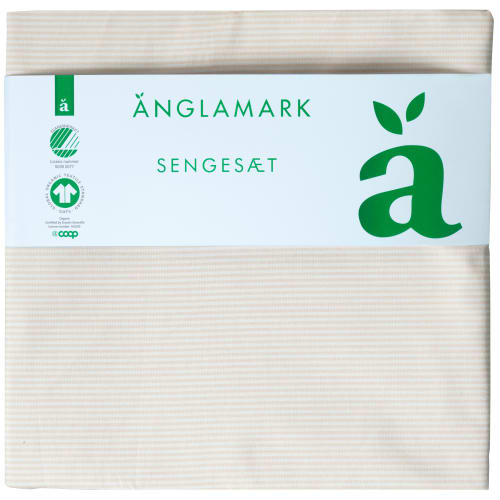 Juniorsengetøj - Änglamark - Sand