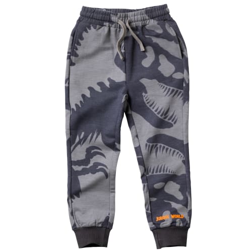 Jurassic World sweatpants - Grå med dinosaurprint