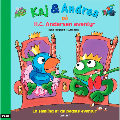 Kaj & Andrea på H.C. Andersen eventyr - Indbundet