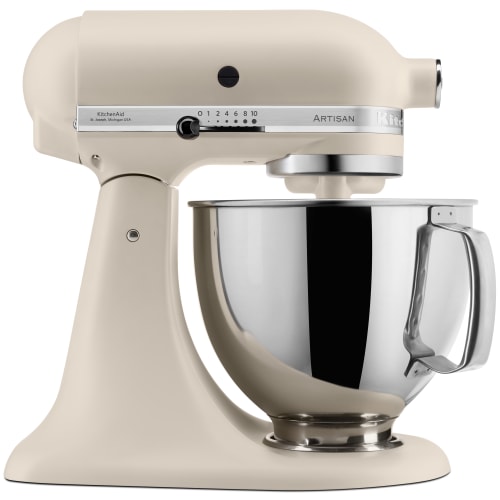 Se KitchenAid køkkenmaskine - Artisan - Fresh Linen hos Coop.dk