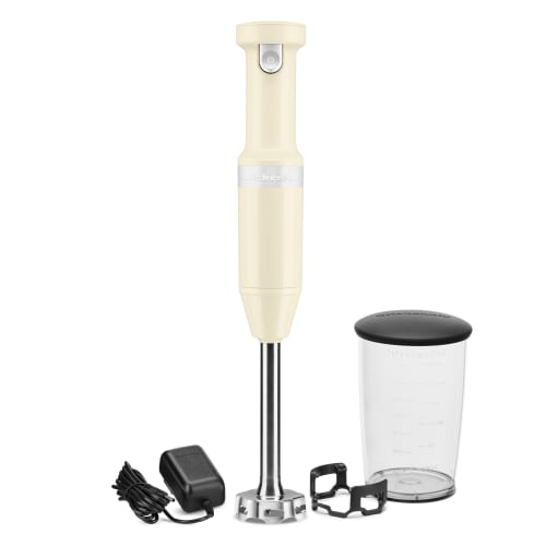 KitchenAid stavblender - Cordless - Almond Cream