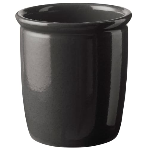 Knabstrup Keramik Syltekrukke - Antracitgrå - 2 L