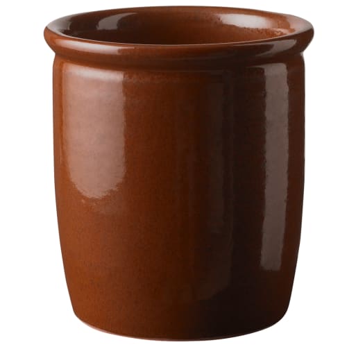 Knabstrup Keramik Syltekrukke - Brun - 1 L
