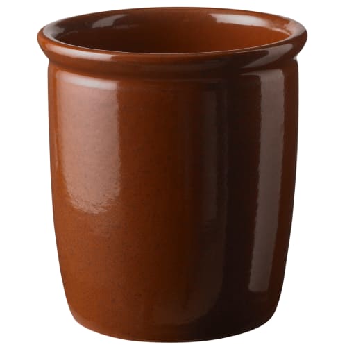 Knabstrup Keramik Syltekrukke - Brun - 2 L