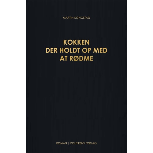 Kokken der holdt op med at rødme - Hæftet