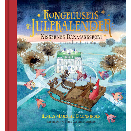 Kongehusets julekalender - Hardback