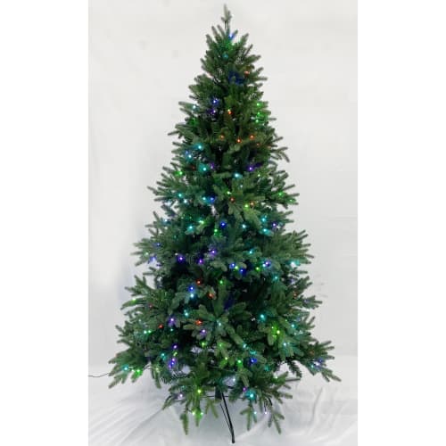 #2 - Kunstigt juletræ med 390 twinkly lys
