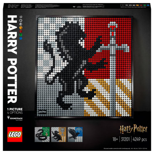 LEGO Art Harry Potter Hogwarts-våbenskjolde