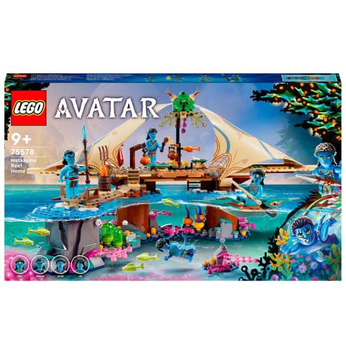 Billede af LEGO Avatar Metkayina-hjem ved revet