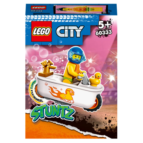 LEGO City Badekars-stuntmotorcykel