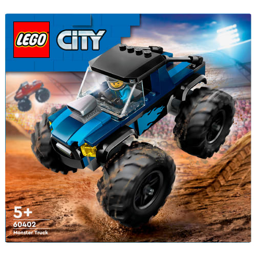 Billede af LEGO City Blå monstertruck Legetøjs-offroader hos Coop.dk
