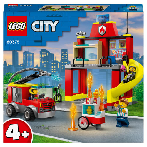 Billede af LEGO City Brandstation og brandbil hos Coop.dk
