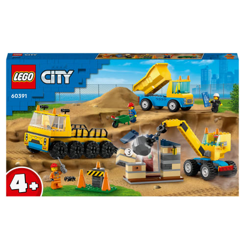 Billede af LEGO City Entreprenørmaskiner og nedrivningskran