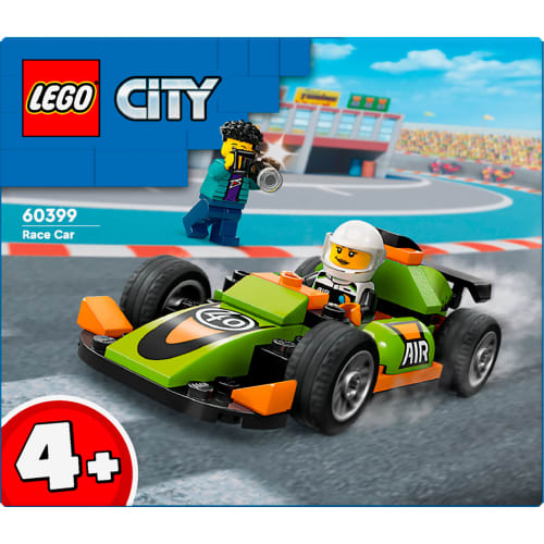 Billede af LEGO City Grøn racerbil hos Coop.dk