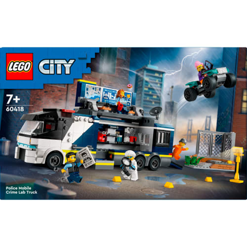 Billede af LEGO City Politiets mobile kriminallaboratorium legetøjslastbil hos Coop.dk