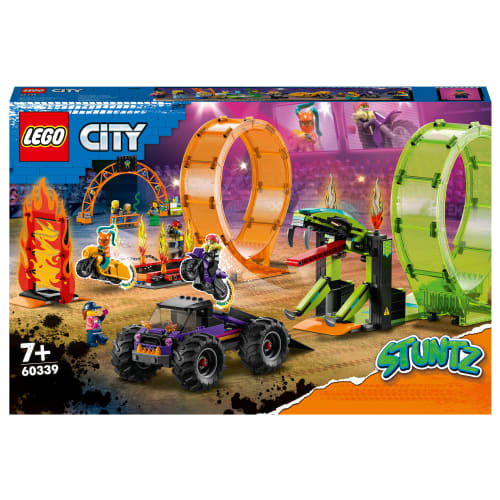 Billede af LEGO City Stuntarena med dobbelt loop