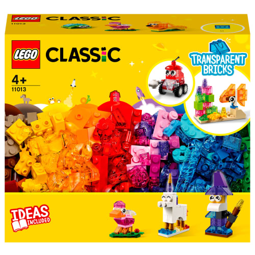 LEGO Classic Kreative gennemsigtige klodser