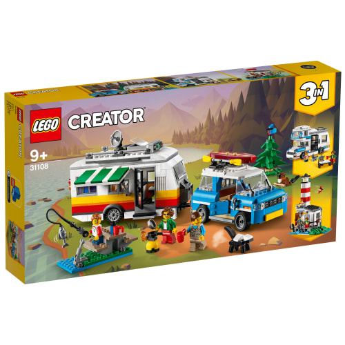 LEGO Creator Familieferie med campingvogn