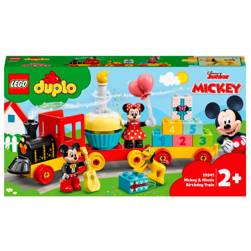 DUPLO My Favorite Characters Mickey & Minnies Fødselsdagstog Fra LEGO