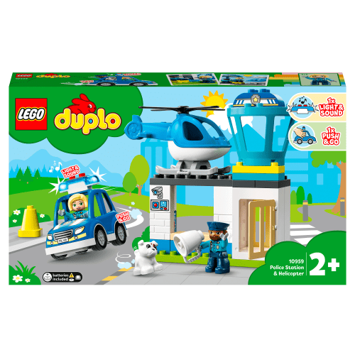 Billede af LEGO DUPLO Politistation og helikopter hos Coop.dk