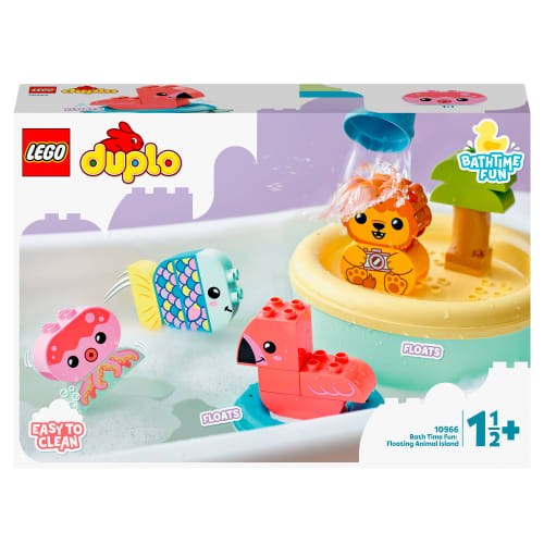 LEGO DUPLO Sjov i badet: Flydende dyreø