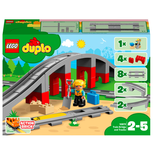 LEGO DUPLO Togbro og spor