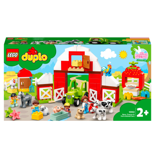 LEGO DUPLO Town Lade, traktor og pasning af bondegårdsdyr