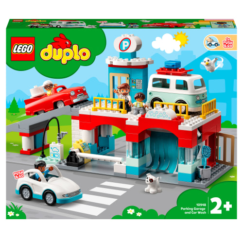 LEGO DUPLO Town Parkeringshus og bilvask