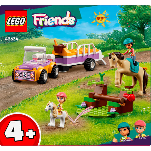 Billede af LEGO Friends Heste- og ponytrailer