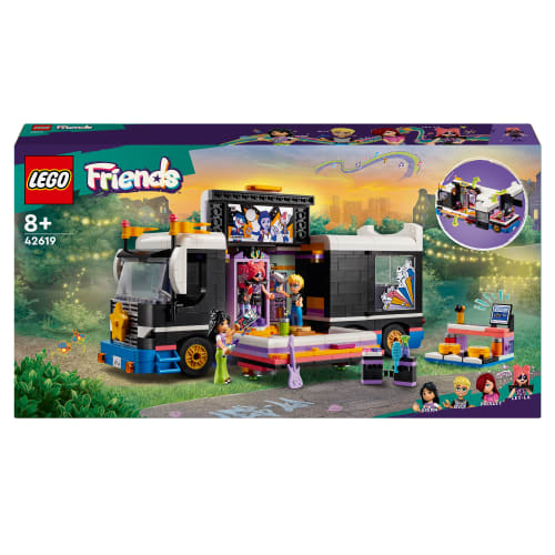 Billede af LEGO Friends Popstjerne-turnébus