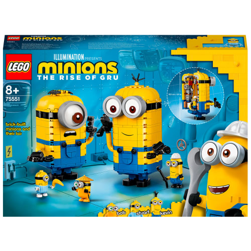 LEGO Klodsbyggede Minions og deres tilholdssted