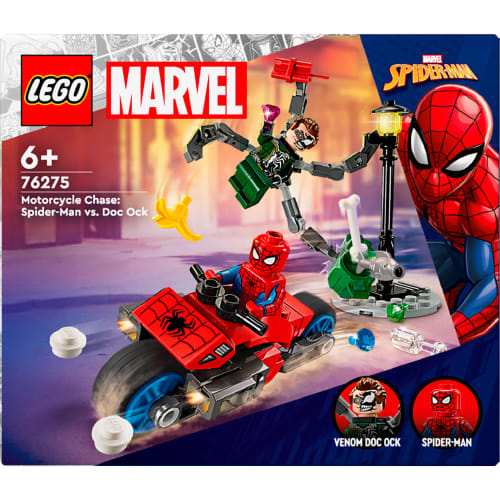Billede af LEGO Marvel Motorcykeljagt: Spider-Man mod Doc Ock hos Coop.dk