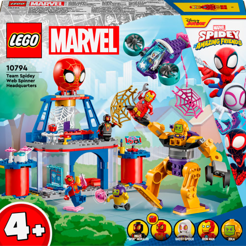 Billede af LEGO Marvel Team Spideys netspinder-hovedkvarter