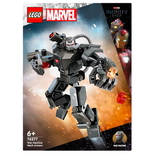 Billede af LEGO Marvel War Machine-kamprobot