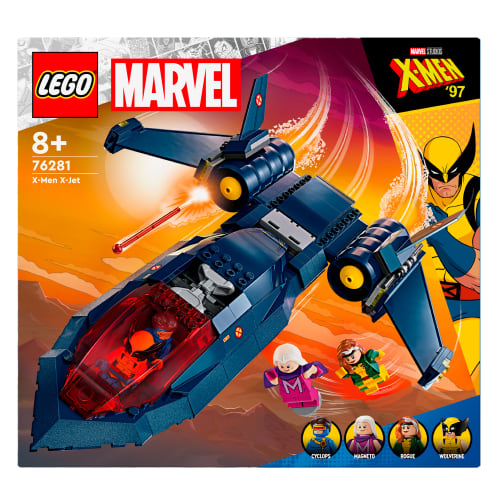 Billede af LEGO Marvel X-Mens X-jet