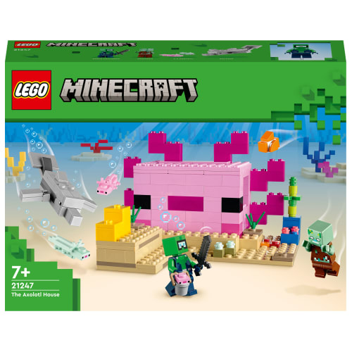 Billede af LEGO Minecraft Axolotl-huset