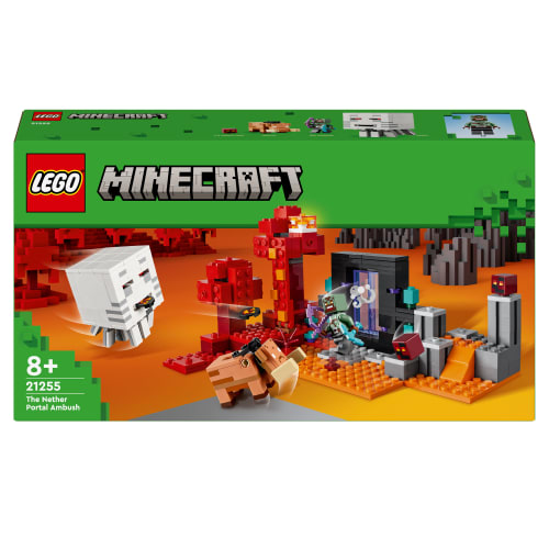 Billede af LEGO Minecraft Baghold ved Nether-Portalen