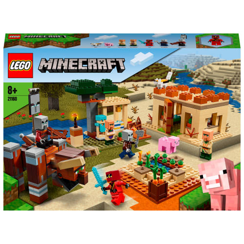 LEGO Minecraft Illager-angrebet