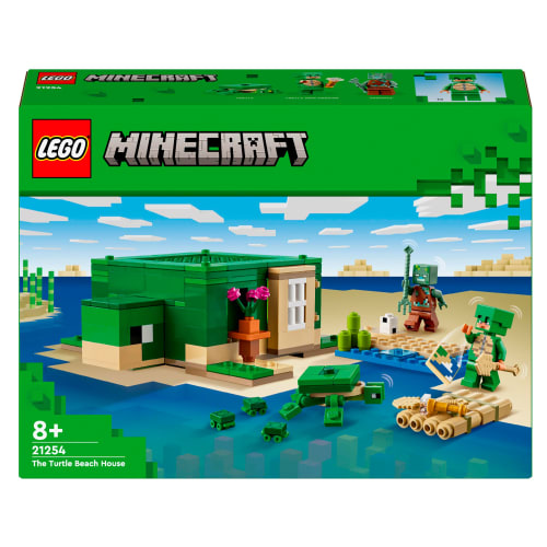 Billede af LEGO Minecraft Skildpaddestrandhuset hos Coop.dk