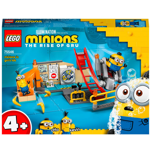 LEGO Minions i Grus laboratorium