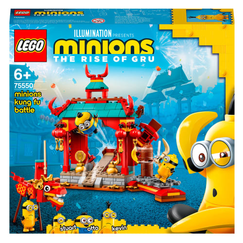 LEGO Minions kung fu-kamp