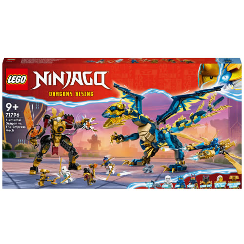 Billede af LEGO Ninjago Elementdrage mod kejserinde-kamprobotten