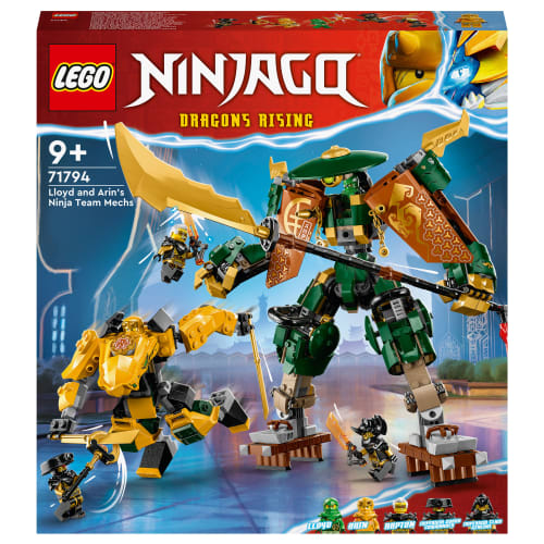 Billede af LEGO Ninjago Lloyd og Arins ninjateam-mechs