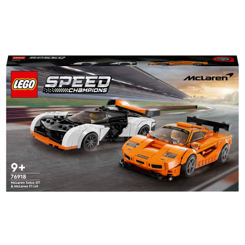 Billede af LEGO Speed Champions McLaren Solus GT og McLaren F1 LM hos Coop.dk