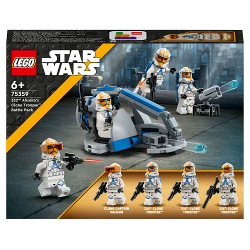 Billede af LEGO Star Wars Battle Pack med Ahsokas klonsoldater fra 332. kompagni