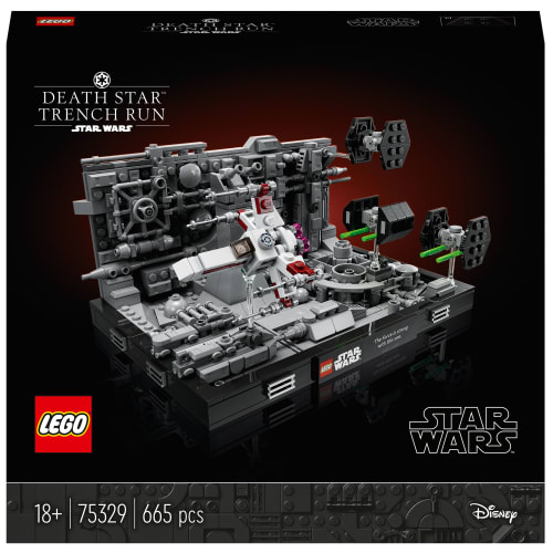 LEGO Star Wars Diorama med Dødsstjerne-angreb