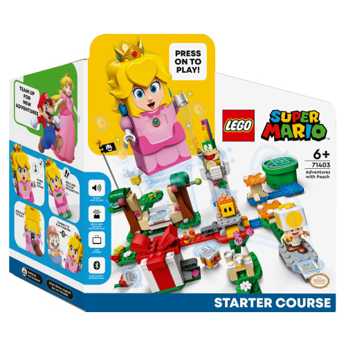 Lego Super Mario Eventyr Med Peach Startbane