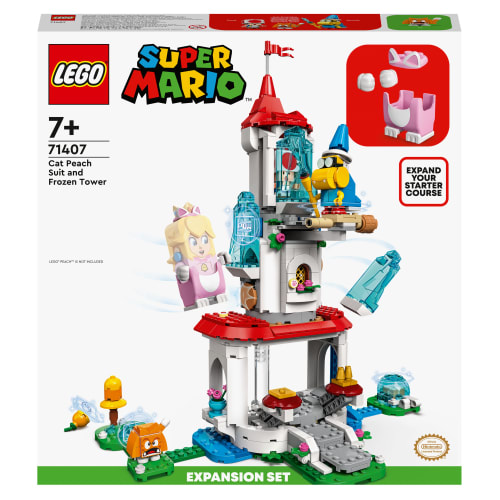 LEGO Super Mario Peach-kattedragt og frosttårn - Udvidelsessæt