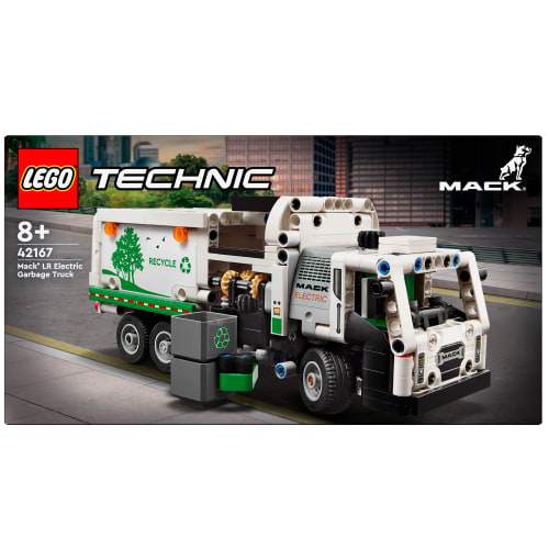 Billede af LEGO Technic Mack LR Electric-skraldevogn hos Coop.dk